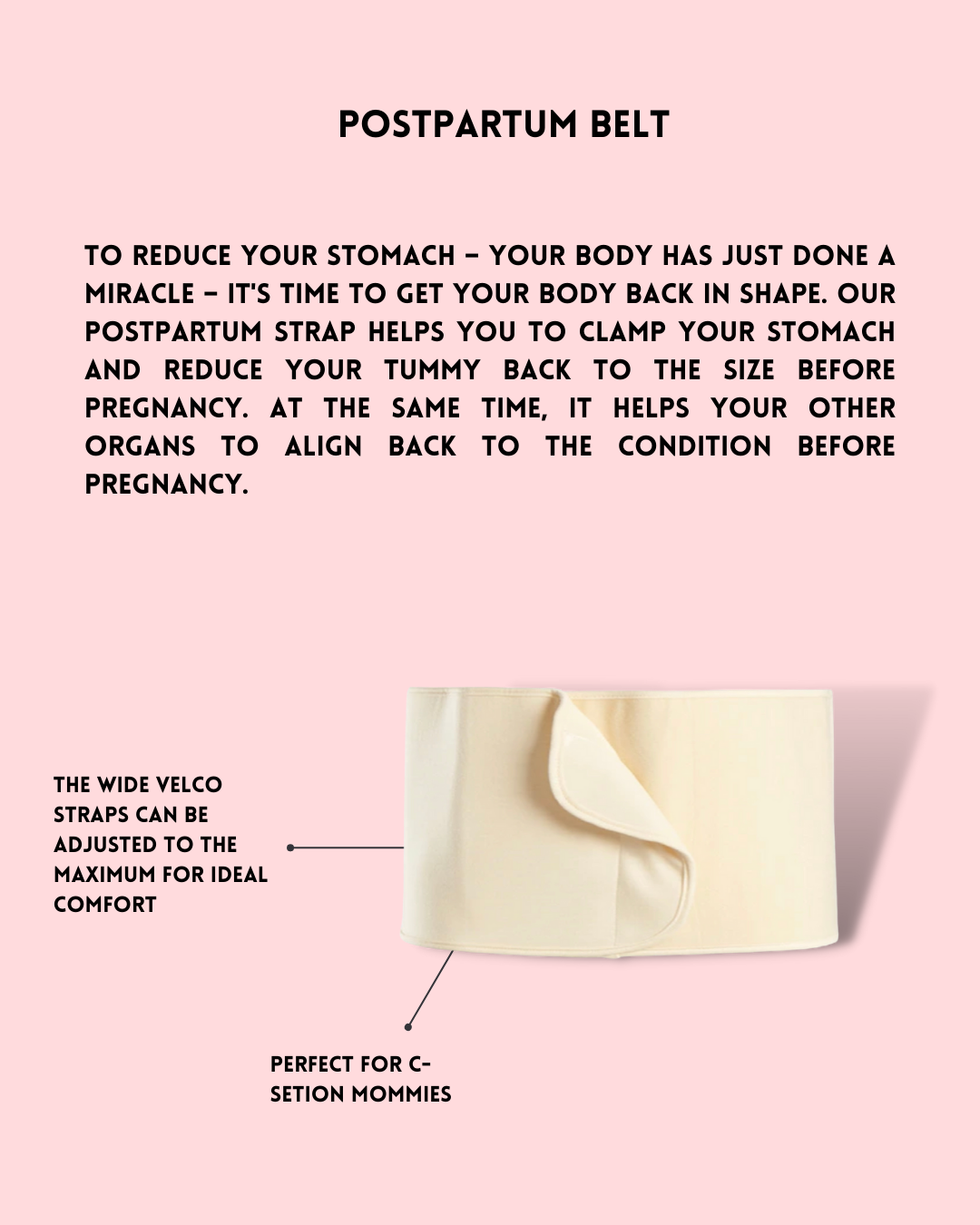 Postpartum- C-section Recovery Kit