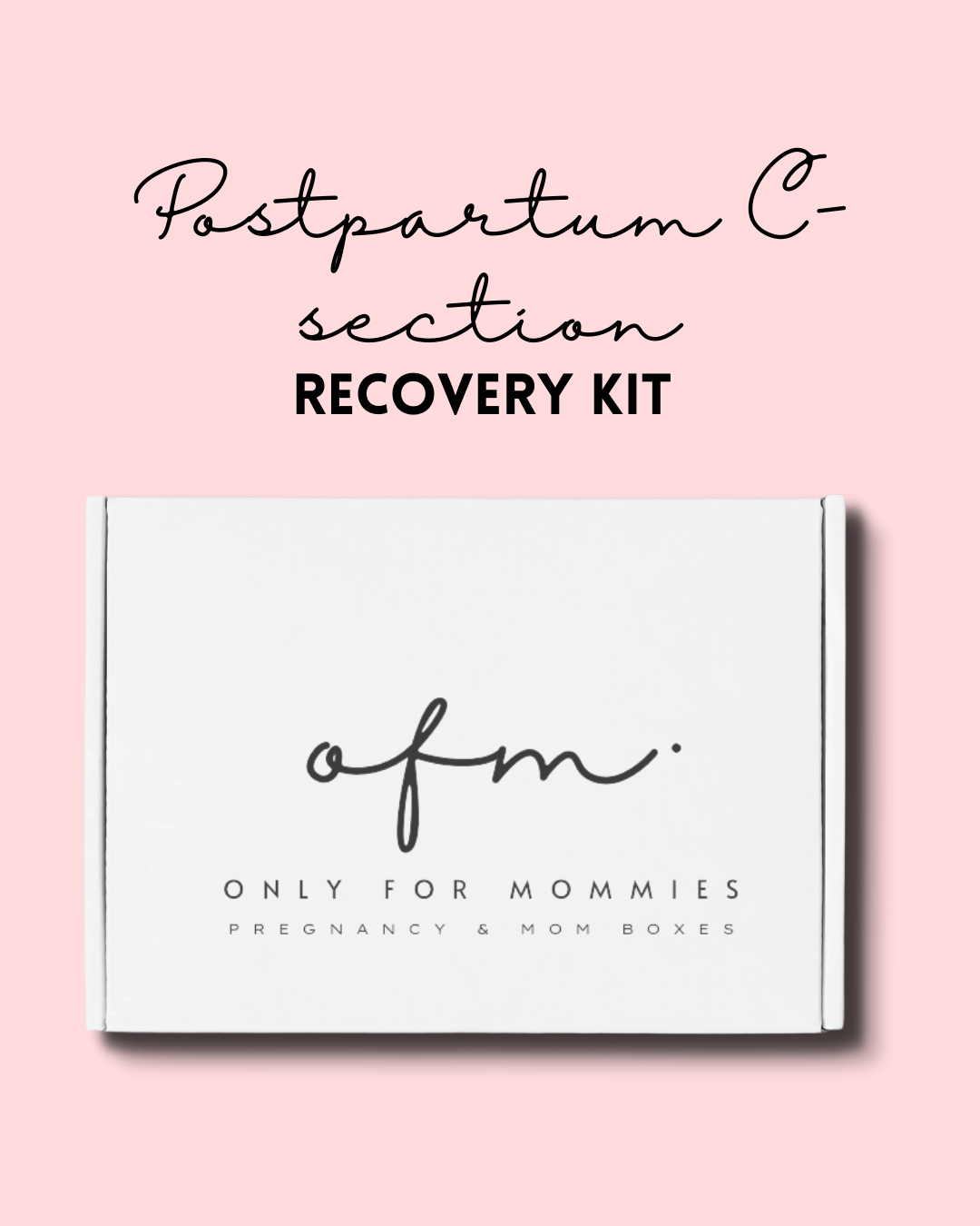 Postpartum and C Section Recovery Kit